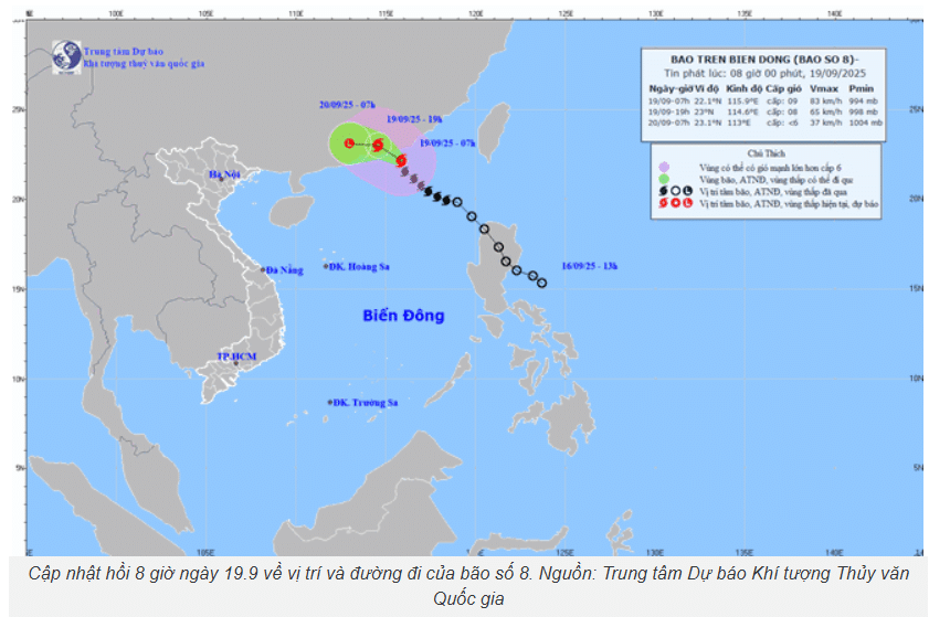 Bão chồng bão trên Biển Đông, dự báo 1 cơn bão rất mạnh có nguy cơ ảnh hưởng tới nước ta