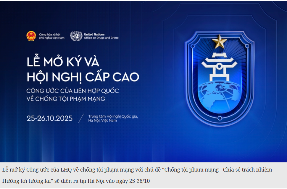 Lễ mở ký Công ước Hà Nội thu hút sự quan tâm của các chuyên gia, hãng thông tấn quốc tế