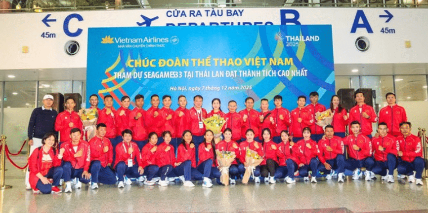 Dự SEA Games 2025: Đoàn Thể thao Việt Nam “lên đường với quyết tâm cao nhất”