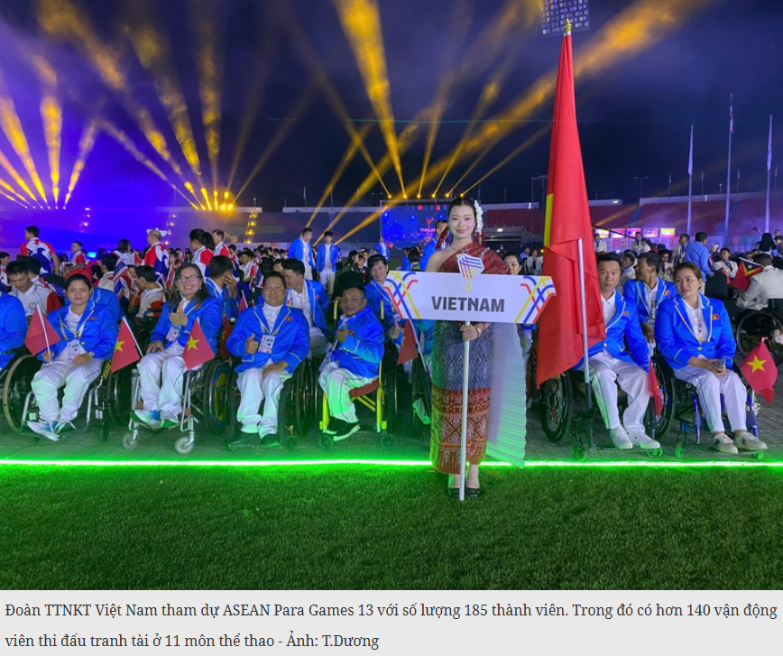 ASEAN Para Games 13 chính thức khai mạc