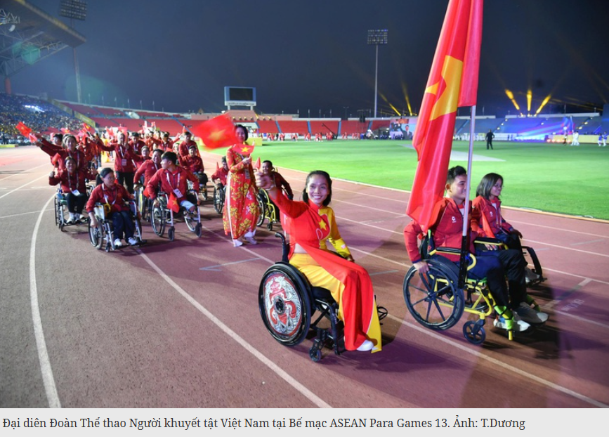 Bế mạc ASEAN Para Games 13: Đoàn Thể thao Người khuyết tật Việt Nam hoàn thành vượt chỉ tiêu