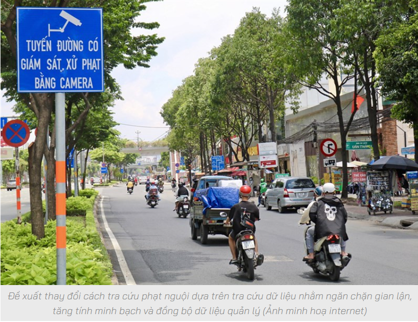 Đề xuất thay đổi cách tra cứu “phạt nguội”: Có giấy tờ vẫn phải đối chiếu dữ liệu gốc