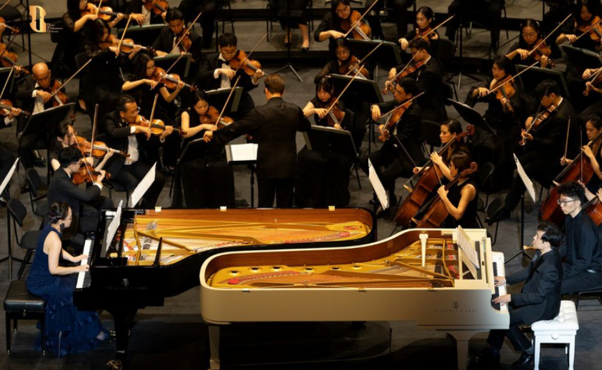 Những màn song tấu ấn tượng của hòa nhạc “Melodies of Triumph”
