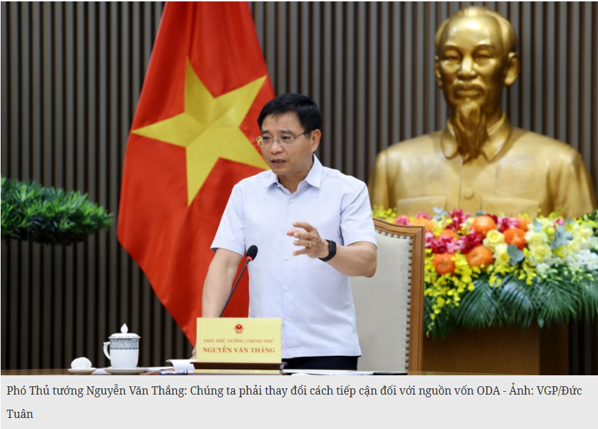 Phó Thủ tướng Nguyễn Văn Thắng: Ưu tiên ODA cho các dự án lớn