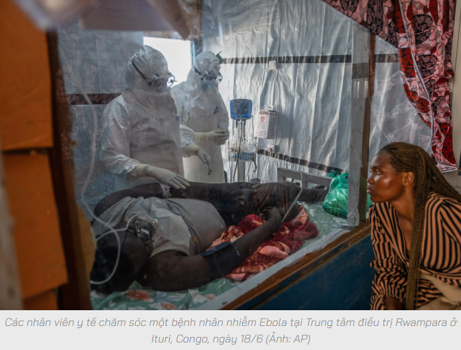 Ebola bùng phát với mức độ chưa từng có: 35.000 người cần truy vết