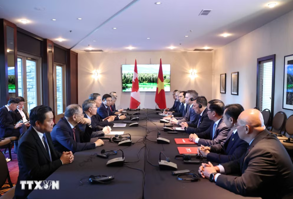 Tổng Bí thư, Chủ tịch nước Tô Lâm tiếp một số doanh nghiệp, tập đoàn tại Canada