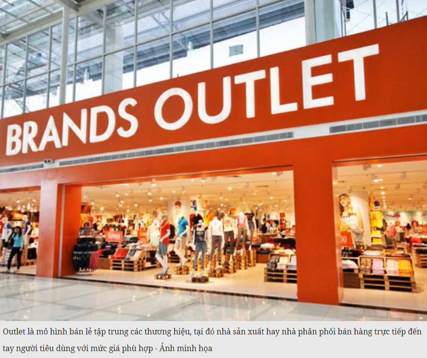 Đặt mục tiêu có mô hình outlet đầu tiên tại Việt Nam vào năm 2030