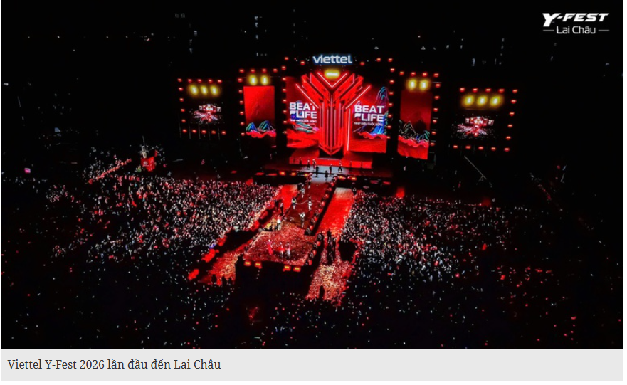 Y-Fest lần đầu đến Lai Châu: Khi một đêm nhạc trở thành điểm hẹn văn hóa của miền Tây Bắc